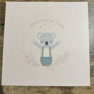 Cuddle + Kind “Reach for the stars” Quinn Art Print 10”x10” New